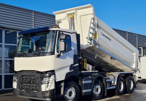 RENAULT C 480 8X4 BENNE